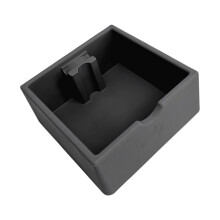Rutschfester Kaffee-Abklopfbehälter, stoßdämpfend, einfarbig,