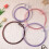 Two Piece Acrylic Spring Hoop Set For Secure Fabric-Transparent 8