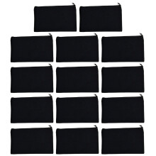 14St Zwarte Canvas Opbergzakken Voor En Accessoires