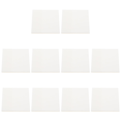 10St Herbruikbare Transparante Memo Notes Voor En Werk