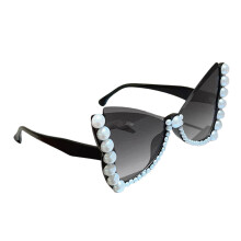 Lunettes de soleil Ă la mode en forme de papillon avec-4