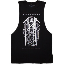 (L, Black) Sleep Token Tomb Sigil Vest Top