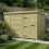 10 x 8 Pent Shed Tanalised (Single Door, No Windows) 1