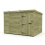 10 x 8 Pent Shed Tanalised (Single Door, No Windows) 2