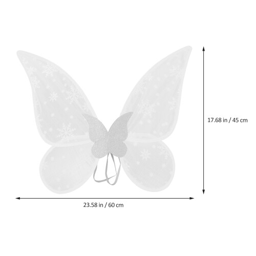 1Butterflies Wing Wit Gaas Decoratie Cosplay 1