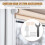 1Set Kit Met Brackets En Roeibandroller Voor Raamdecoratie 3