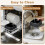 Rectangular Coffee Knock Box Thickened Antislip Base Espresso 4