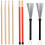 1Set Drum Brush En Esdoorn Drumsticks Voor Percussie 5