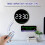 10" Digital Wall Clock Digital Clock, Wall Clock with Colorful Light, Remote Large Digital Wall Clock With Date/Day/Temp/Timer/Countdown/2 Alarms 5