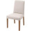 IKEA BERGMUND Upholstered Dining Chair-Beige 1