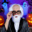 (White) Halloween Bald Man Mask Full Head Costume 12