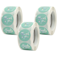 3Rol Ronde Sealing Stickers Thank You Voor Bruiloften En Vieren