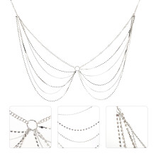 1Silver Verstelbare Waist Chain Met Vrouwen En