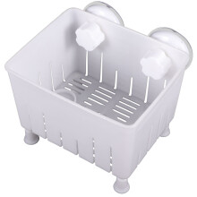1Set Wit Aquarium Kweekbox Met Zuignap Vis En Schildpad Isolatie