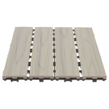 1Balconvloer Hout-Plastic Splicing Duurzaam En Makkelijk Te Leggen