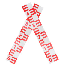 2St Zelfklevende Waterniveau Indicator Aluminium Voor Vijver