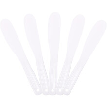 5 cosmetische spatels voor gezichtscrème en lichaamsmelk