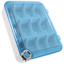 Sky-Blauwe Lade Organizer Voor Ondergoed Sok En Bh Opslag