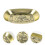 Serving Platter Goud Glitter Tinplate Huis En Catering 11