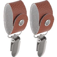 2St Hoedclips Voor Wind, Lederen Reisaccessoires Voor Vrouwen