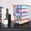 Transparante Acryl Vinylrolhouder Compacte Opslag Organizer 3