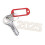 2St Hittebestendige Blank Sleutelhanger DIY Cadeau 4