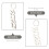 2St Hittebestendige Blank Sleutelhanger DIY Cadeau 5