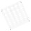 Transparante Acryl Vinylrolhouder Compacte Opslag Organizer 10