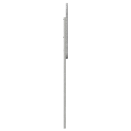 VidaXL vidaXL Headboard Concrete Grey Engineered wood 2