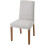 IKEA BERGMUND Chair-oak effect/Ramna light grey 1