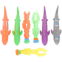 1Set Slijtvast Shark Zeegras Duik Speelgoed Met Kleurrijk Design