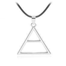 Collier pendentif triangle pour homme inspiré de 30 Seconds To Mars