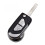 Étui à clés compatible avec Citroën DS3 2009-2012, comprenant une télécommande à 2 boutons et des lames Phonelico. 1