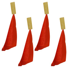 4St Handgemaakte Bamboe Clappers Voor Kinderen Stage Gebruik