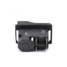 Compatible avec l'interrupteur électromagnétique pour outils de jardin KJD17, borne à 5 broches, bouton 220 V