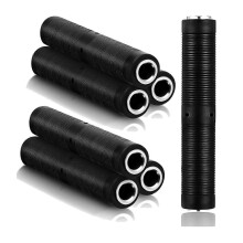 Lot de 6 adaptateurs femelles-femelles 6,35 mm TRS/audio, connecteurs stéréo et mono TRS.