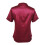 Damen-Kurzarmshirt, Pullover mit V-Ausschnitt,-Dunkelrot M 8