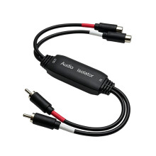 RCAs Ground Loopping Isolators Removes Statics-double head