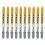 Doppelseitiger Pinselstift Gold Silber Metallic-10 Stöcke 1