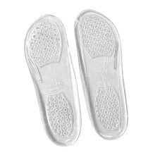 Anti Slip Clear PU Insoles 7/8Inch Length Invisible Massage Shoe