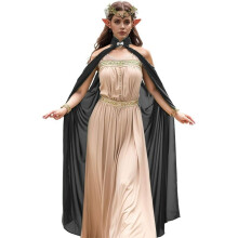 Stylischer Chiffon-Schal-Cosplay-Umhang für-Schwarz