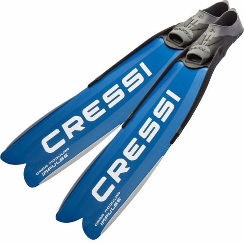 Freitauchflossen GARA MODULAR IMPULSE (blaues Metall)
