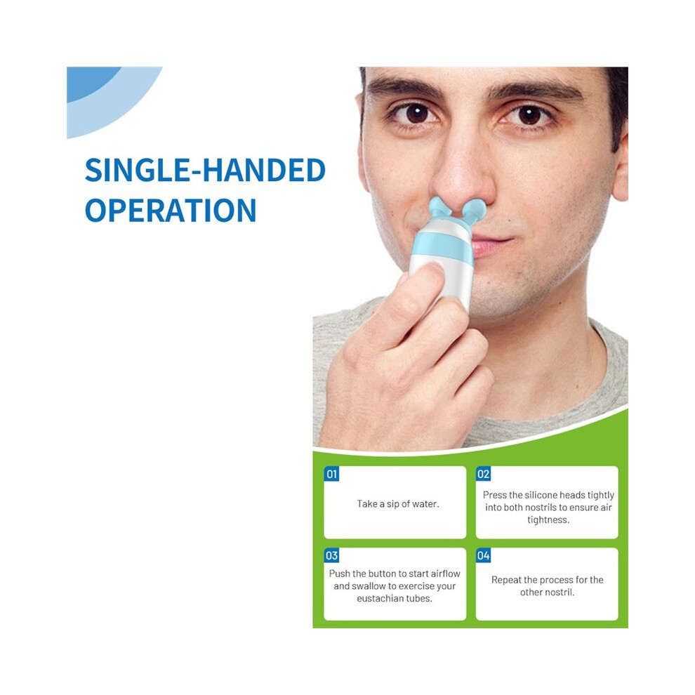 Electric Tinnitus Relief Device Ear Pressure Expander for Treat Ringing Relieve Pain Dizziness Otitis Improve Hearing