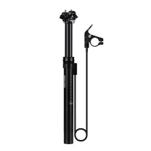 WALGUN Cykel Justerbar Sadelstolpe Dropper 31.6mm Fjärrkontroll Cykel Teleskopisk Sadelstolpe Mitten Extern, 31.6mm-170mm