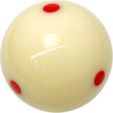 stuk witte speelbal 57,2 mm biljartbal
