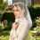 Graceful 140cm Long Meshes Veil Durability Soft Polyester-Black 5