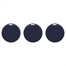Sada 4 GPS trackerů pro vozidla, vyhledávač klíčů, GPS tracker, mini GPS tracker, GPS tracker pro domácí mazlíčky, tmavě modrá szrh21