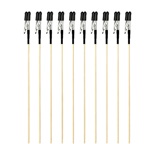 Premium Modeling Assistant Tool Wood Alligators Clip Stick-2 2