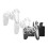 Universal Controller Holder Wall Mount 2 Pack, Headphone Hanger with Storage Box for , PS4, PS5, , Remote 10