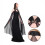Open Front Chiffon Halter Long Cape Shawl Great For-Red 180cm 10